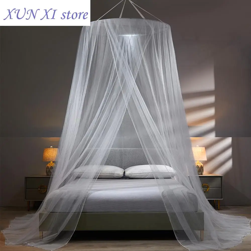 

New Bed Canopy on the Bed Mosquito Net Summer Camping Repellent Tent Insect Curtain Foldable Net living room Bedroom