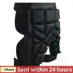 Unisex Thickened Hip Protector EVA Hip Protective Pads Anti-Fall Butt Protection Pad Adjustable for Skating Ski Snowboard