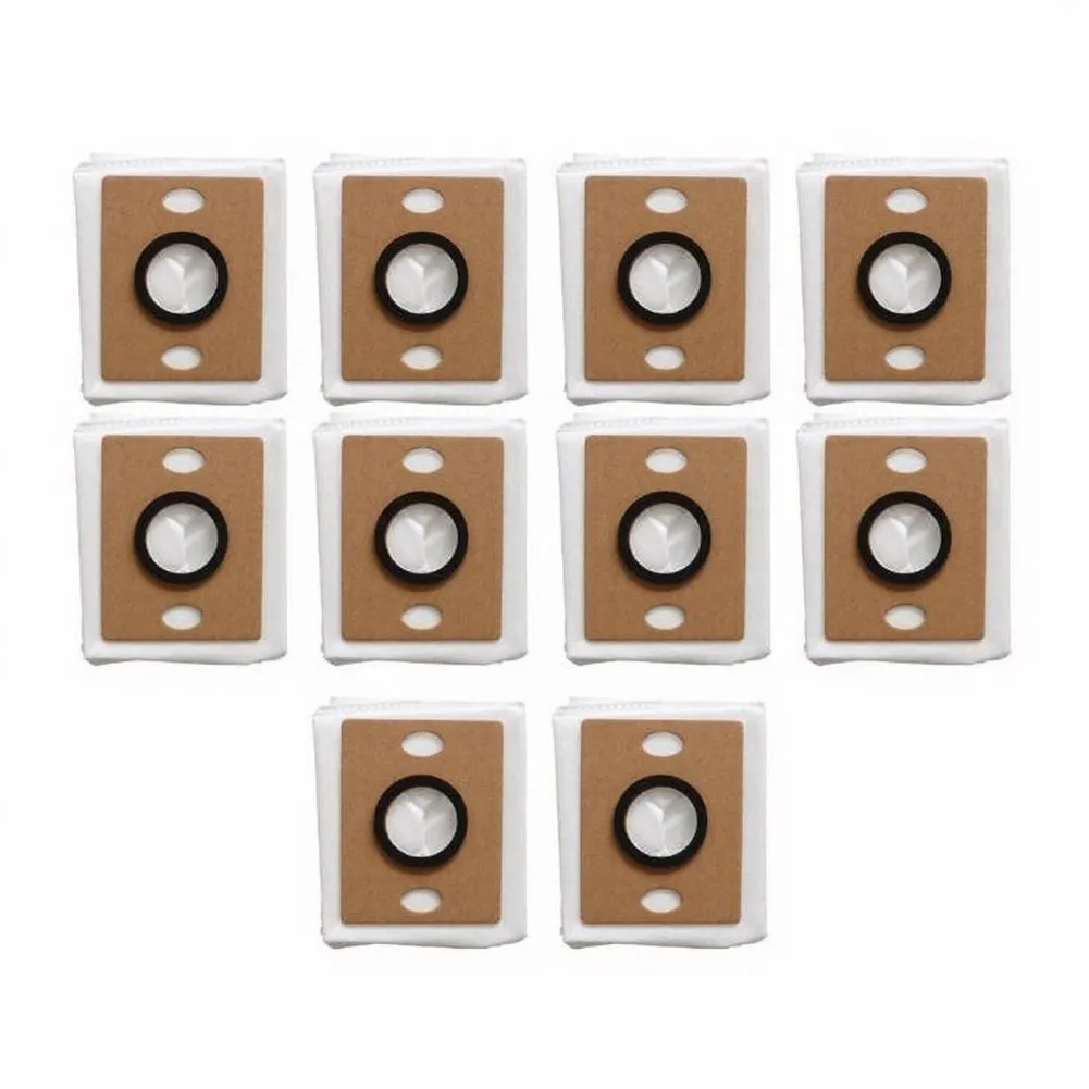 4/10pcs Dust Bags For Ilife Robot Vacuum Models V9 Pro/12 Pro/A30 Pro For Floor Efficient Dirt And Debris Removal