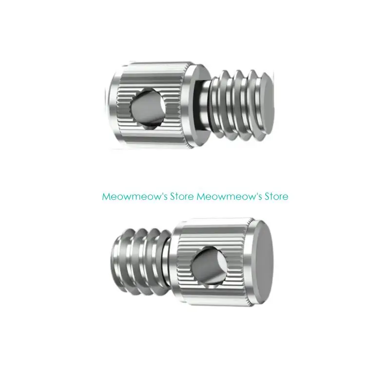 W91A 대부분의 액션 카메라 장치 용 나사 나사로 안티 슬립 금속 카메라 스트랩 커넥터 나사