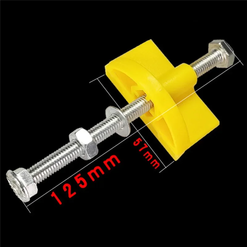 Manual Tile Regulador e Ajuste de Altura, parede Tile Locator, Fine Thread Rising Tool, Posicionador de cerâmica, Leveler, 10PCs