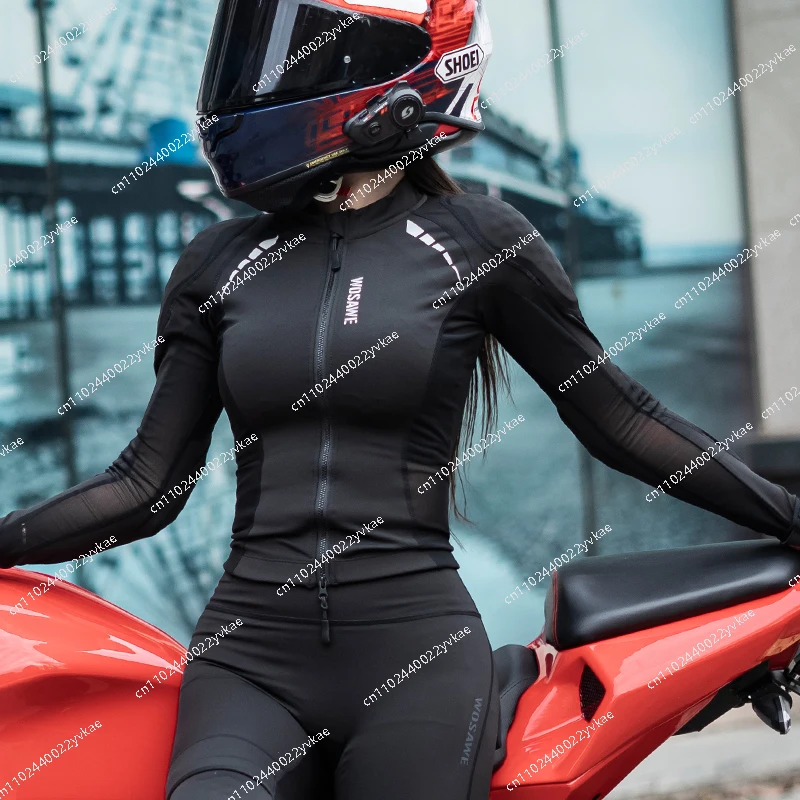 

Motorcycle cycling suit women's summer anti-drop armor clothing soft armor motorcycle rider equipment