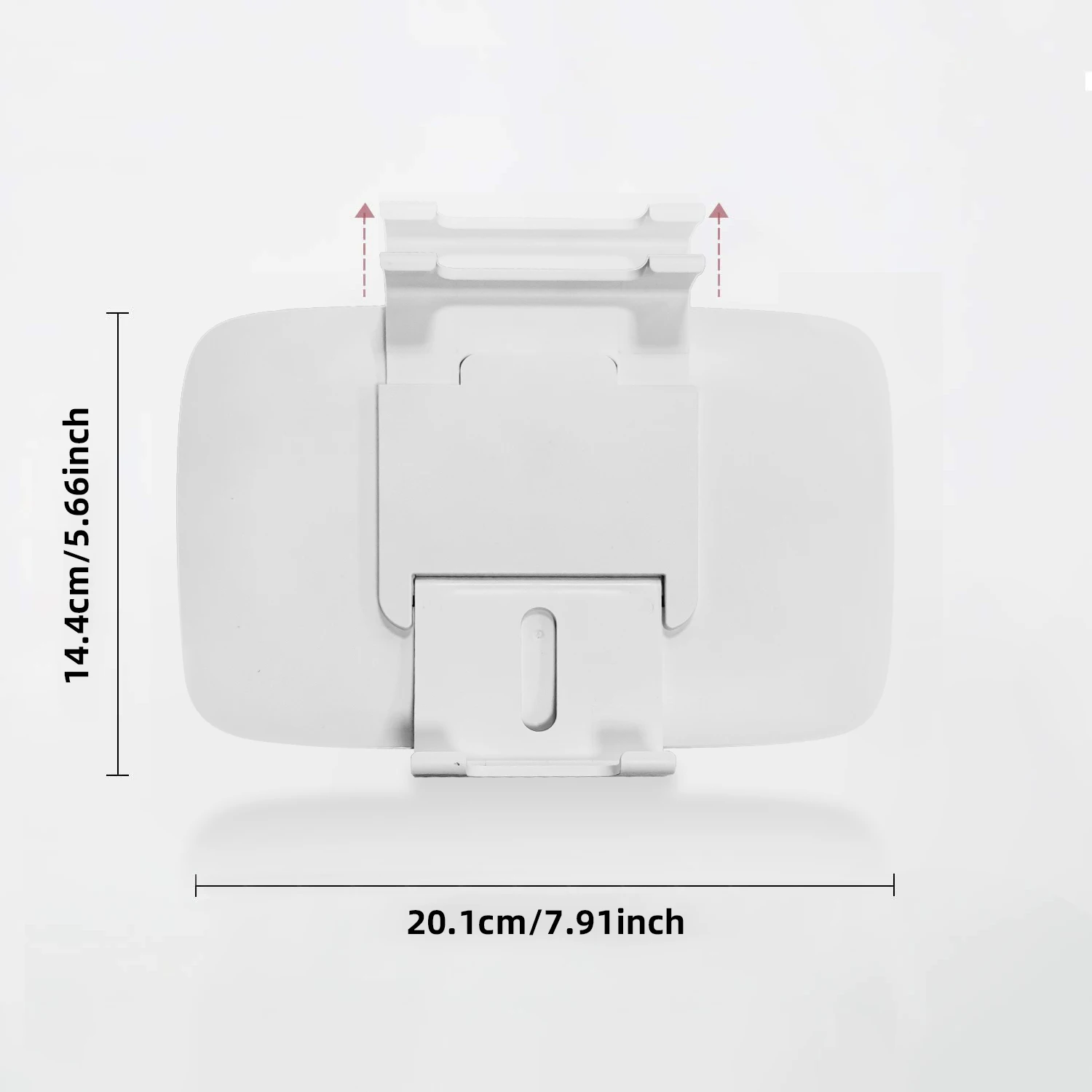 2-in-1-Auto-Sonnenblende, Kosmetikspiegel, 3 Lichtmodi, wiederaufladbar, Auto-Make-up-Spiegel, dimmbar, Touch-Steuerung, universell tragbar