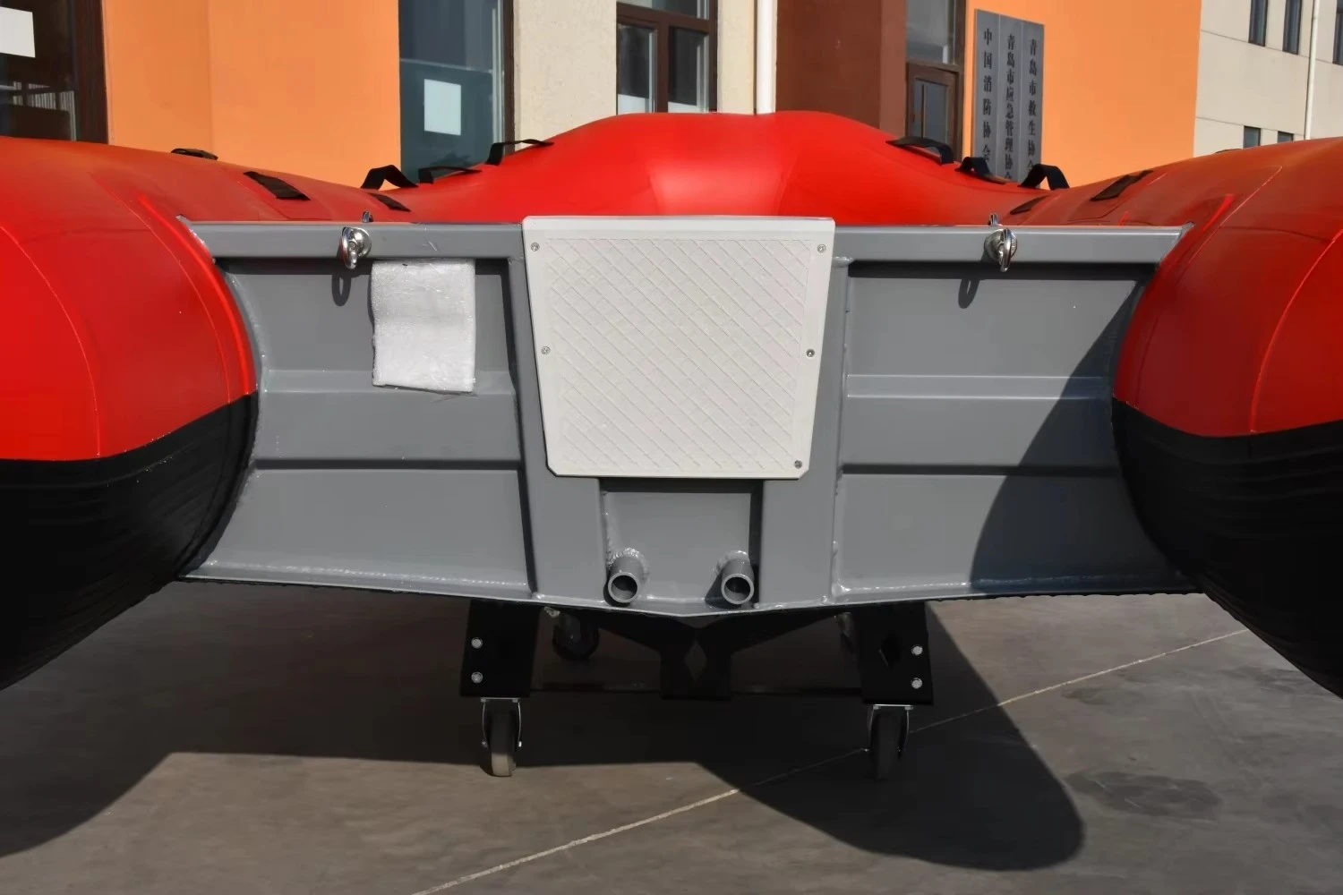 رائجة البيع 3.8 متر حديقة مائية قارب قابل للنفخ/قارب شمسي نفخ كاياك يخت ملحقات مجانية الرياضات المائية #4