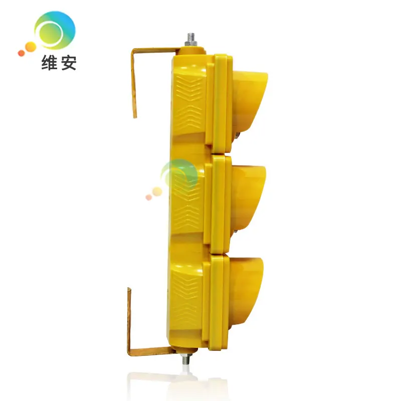 Petit enquêter de Circulation Rouge, Jaune, Vert, Boîtier PC avec Lentille Colorée, 100mm