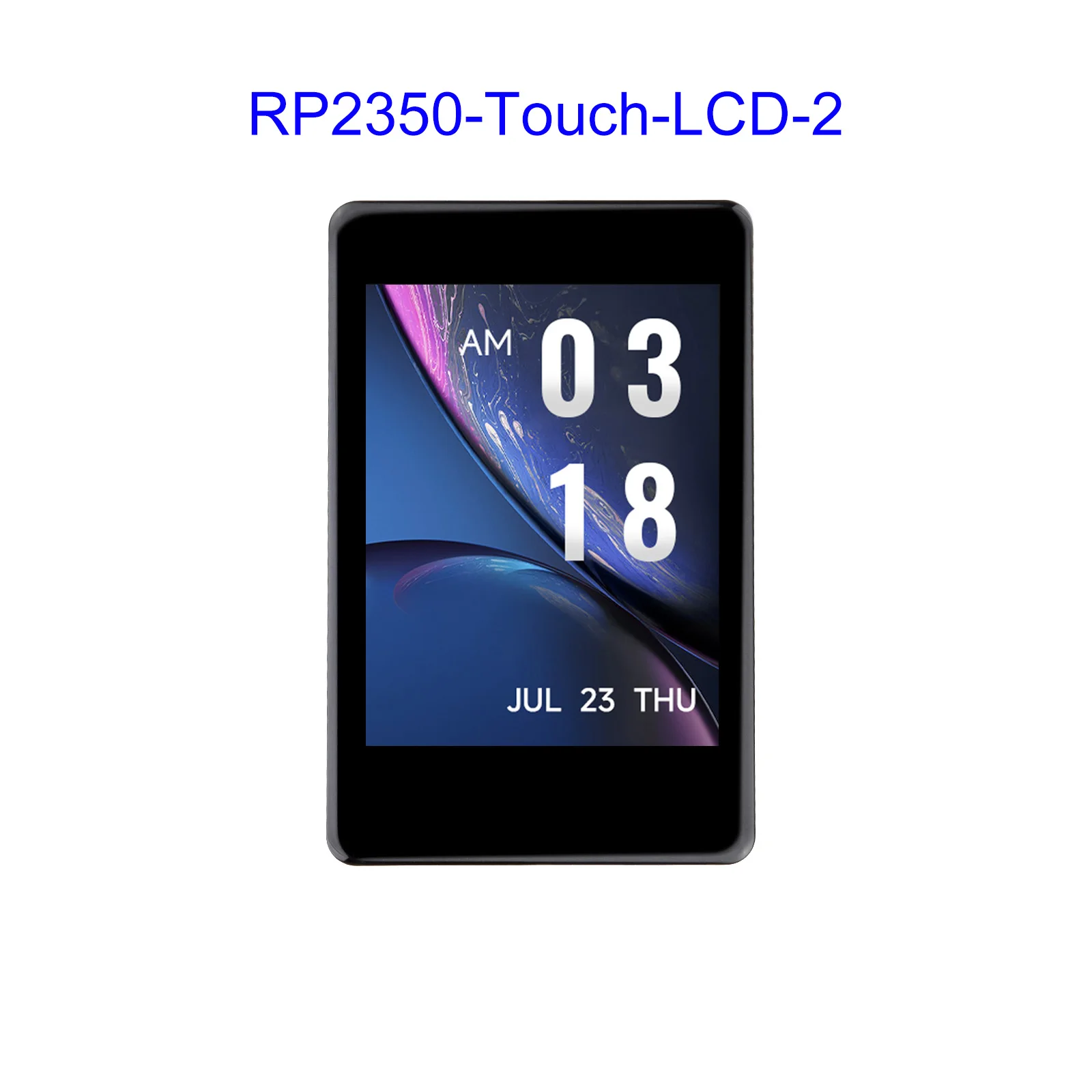 

RP2350 2inch Capacitive Touch Display Development Board, 240×320 Pixels, IPS Panel, 262K Color, Onboard Camera Interface