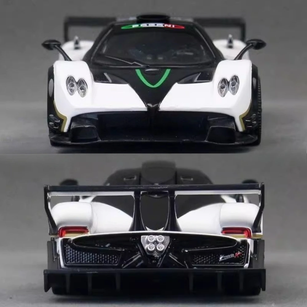 

1:32 Zonda R Pagani Huayra Roadster BC, модель игрушечного автомобиля, сплав, литой под давлением, легкая музыка, двери, открытые модели автомобилей, коллекция подарков