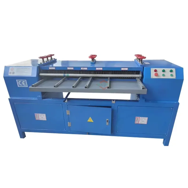 Crusher Raised Refrigerator Radiator Stripper Machine Automatic Copper Pipes Crushing and Radiator Separating Machine