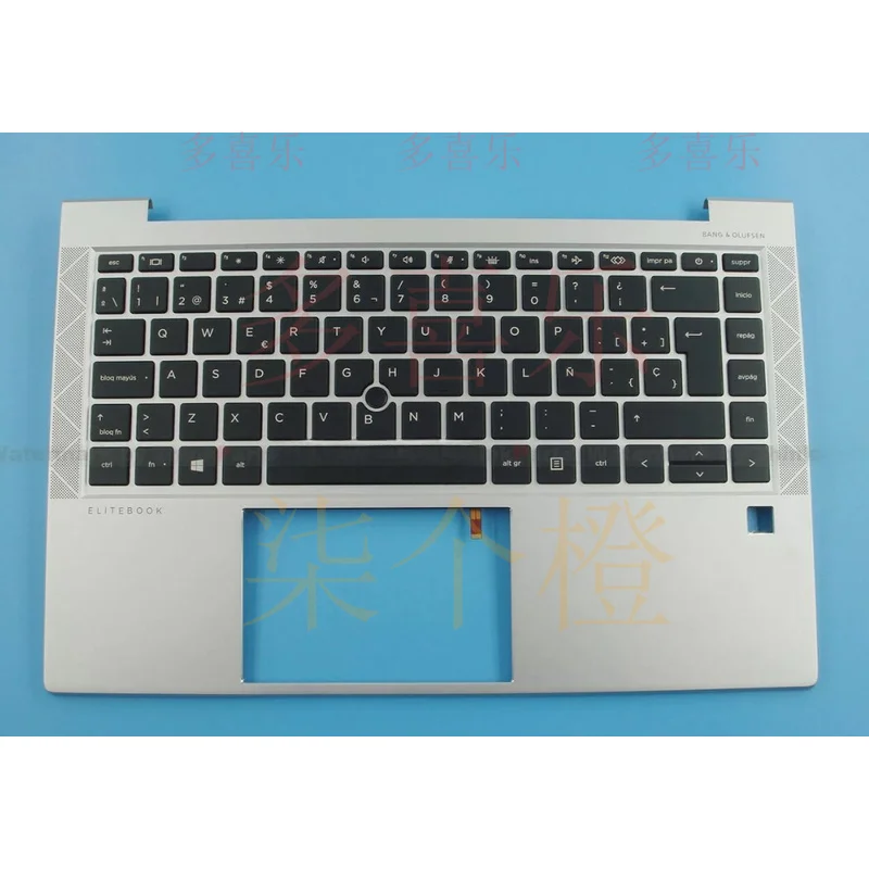 

ZMZM M07090-161 для HP EliteBook 840 G7, 14,0 дюйма, рамка для упора для рук, испанская BL-клавиатура, латинская клавиатура
