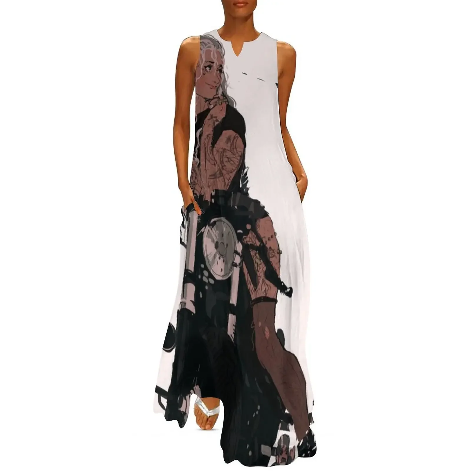 

BAD GIRL Long Dress summer clothes Woman's evening dress evening dress Clothing female