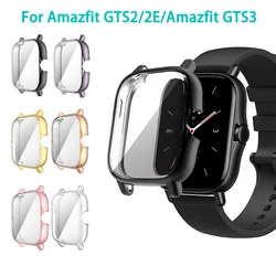 TPU Protective Cover For Amazfit GTS 2/GTS 3 Full Screen Protector Case For Huami Amazfit BIP/GTS2e/GTS3 Watch Protection Shel