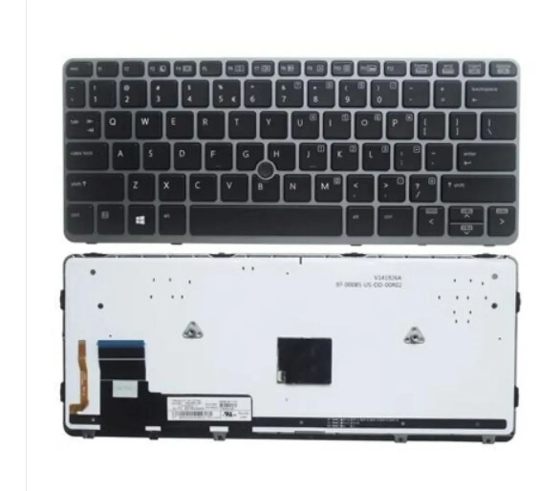 

Клавиатура для HP Elitebook 820 G1, 820 G2, 720 G1, 720 G2, 725 G1, G2, US-раскладка, с подсветкой, с трекпойнтами