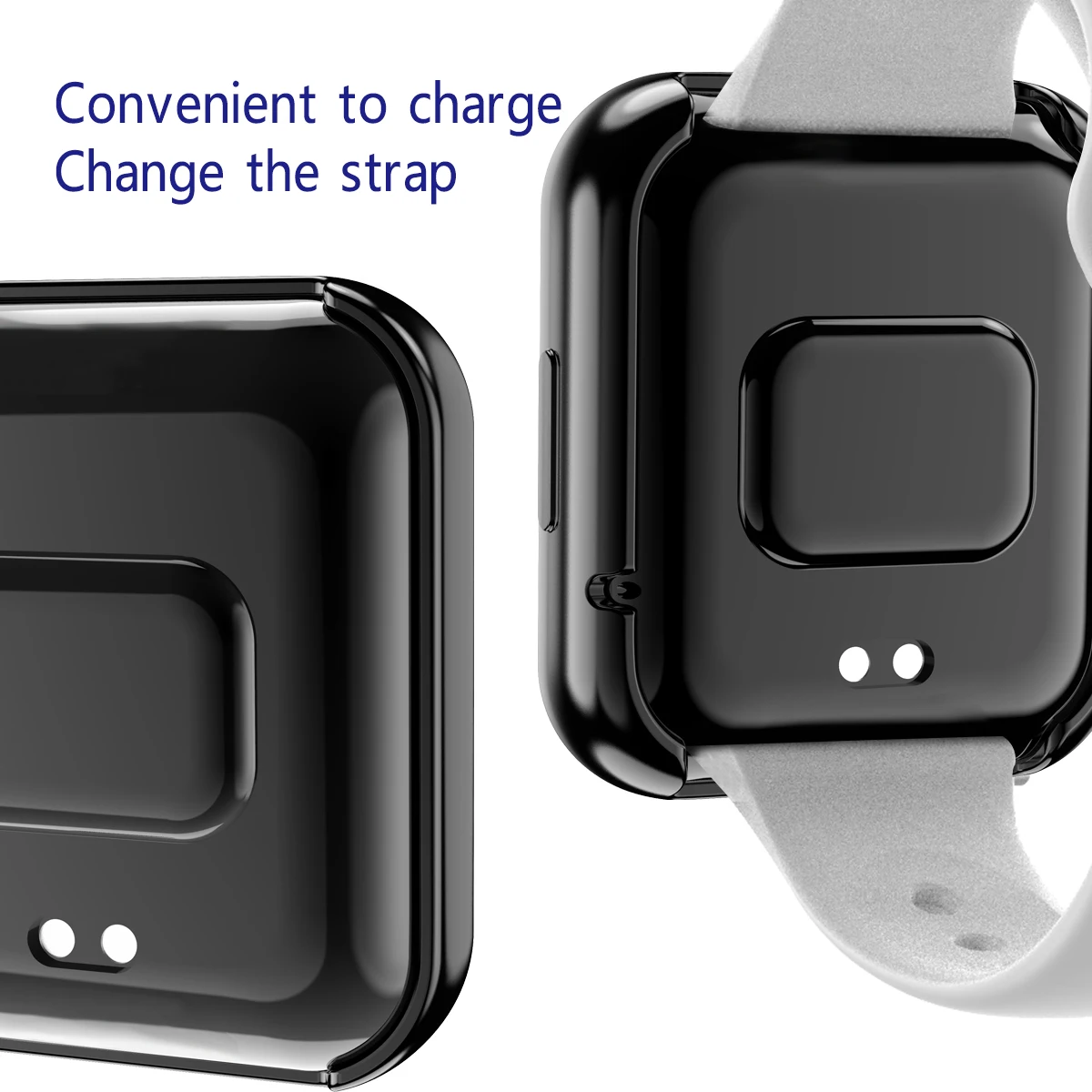 For Redmi Watch 2 Protector TPU Cover Shell With Screen Protector Full Coverage Soft Screen Protection Supplies