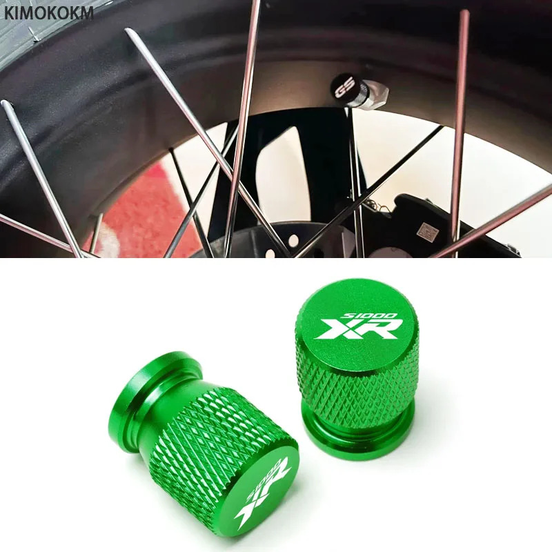 2pcs CNC Accessories  Tire Valve Air Port Stem Cover Cap Plug For BMW S1000XR S1000 XR 2015 2016 2017 2018 2019 2020 2021 2022
