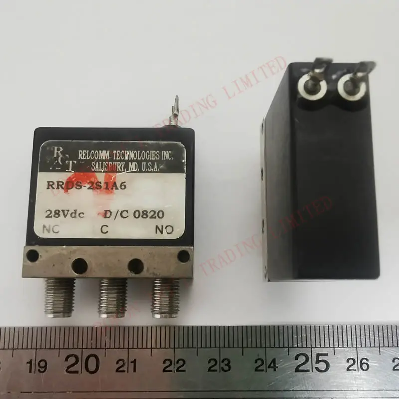 0-6GHz SMA 28Vdc Failsafe RF Coaxial Relay 1P2T DC to 6GHz RF MICROWAVE SPDT SWITCH RRDS-2S1A6