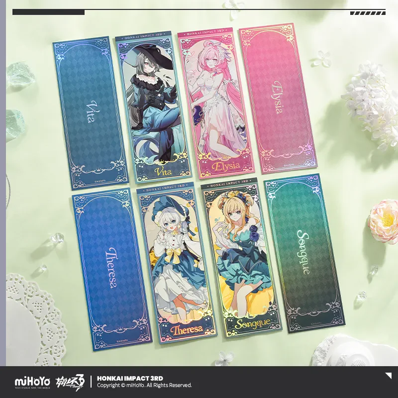 

[Подлинная] игра miHoYo Honkai Impact 3rd Fanglin Dream Ballad Series Laser Ticket Elysia Vita Theresa Card Косплей Подарок на Хэллоуин
