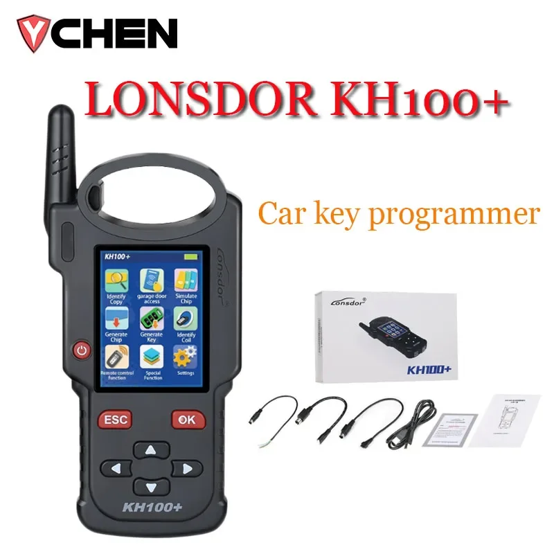 

Handheld Device car Auto Key Mate Generation Chip Simulate 4D/46/48 Chips For Lonsdor KH100+ Remote smart Key Programmer Tool