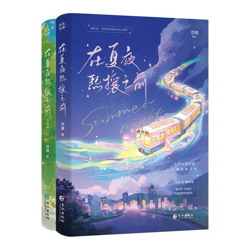 Before The Noisy Summer Night Soft Healing Modern Urban Slow-Burn Romance Novel