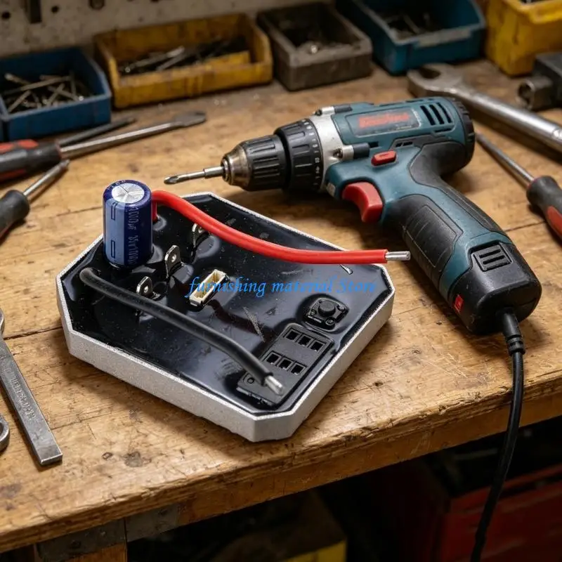 Y5GD Advanced Aluminum Brushless Motor Wrench Control Board Control Panel Great For Power Tool With 1000Nm Torque Capacity