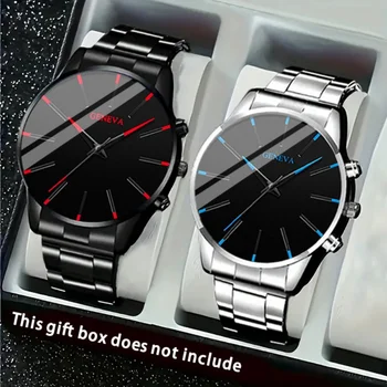 Stylish Men's Quartz Watch, Fashionable Business Men's Watch, Christmas, Halloween Gift 1