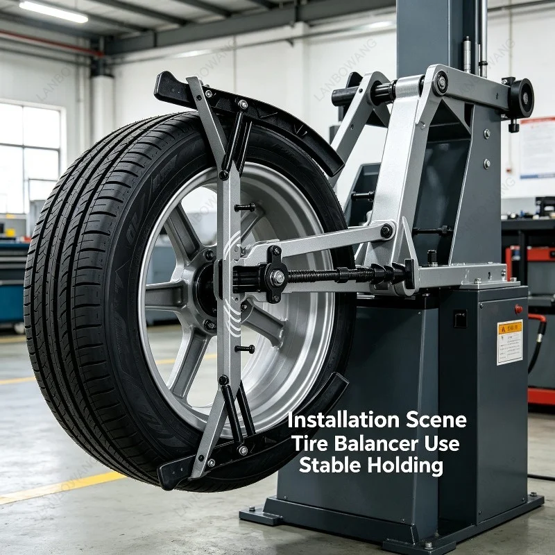Motorcycle Tire Balancer Fixture Accessories, Maintenance Tools with 10mm/16mm Shaft for Wheel Dynamic Balancing