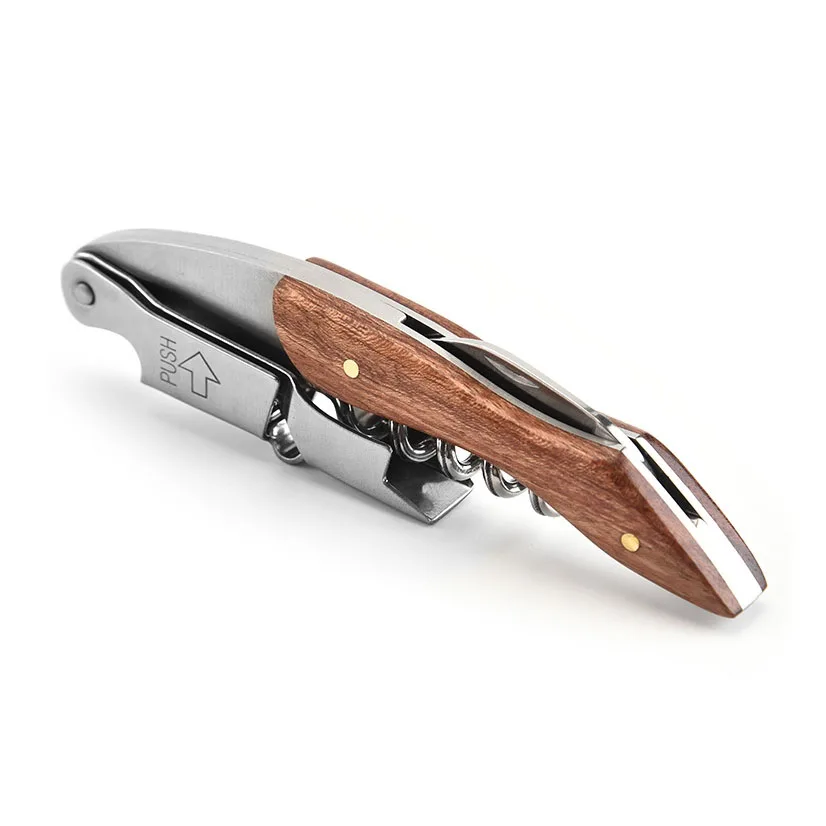 فاتحات النبيذ بمقبض خشبي ، المفتاح للبار ، المطعم ، النوادل ، النوادل ، قوي ، قبضة جيدة ، قوي