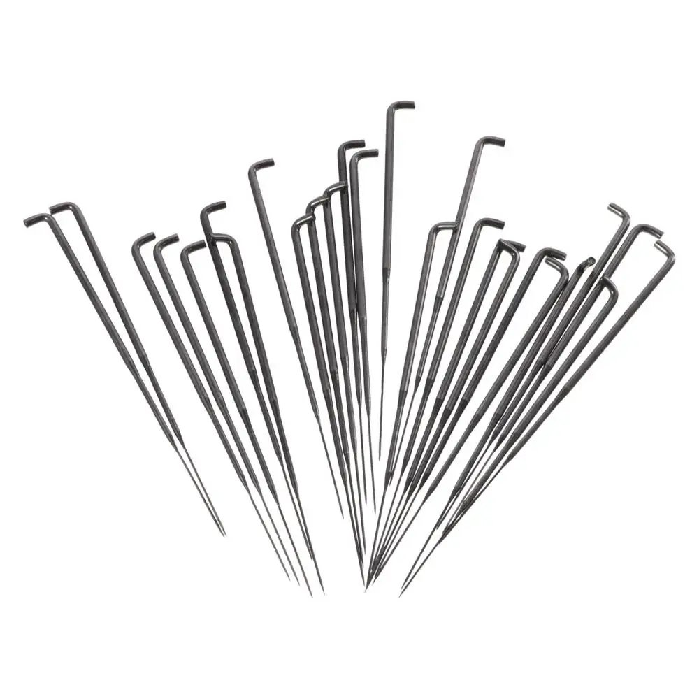 100Pcs Reverse Needle Felting Needle Silver Felting Needles 3.07 Inch Iron Felting Needle Needle Felting Panda Plush Crafting