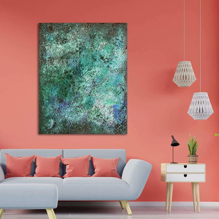 

Безрамная картина маслом, украшение стены детского сада, дизайнерская текстурированная абстрактная картина ручной работы, картина на холсте с художественной галереей