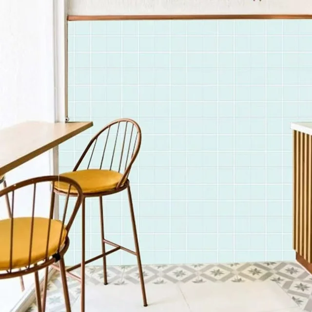 Nordic 3D Stereo Tile Stickers for Kitchen Bathroom Living Room and Entrance Hall Wall Decoration Waterproof and Moisture Proof 2