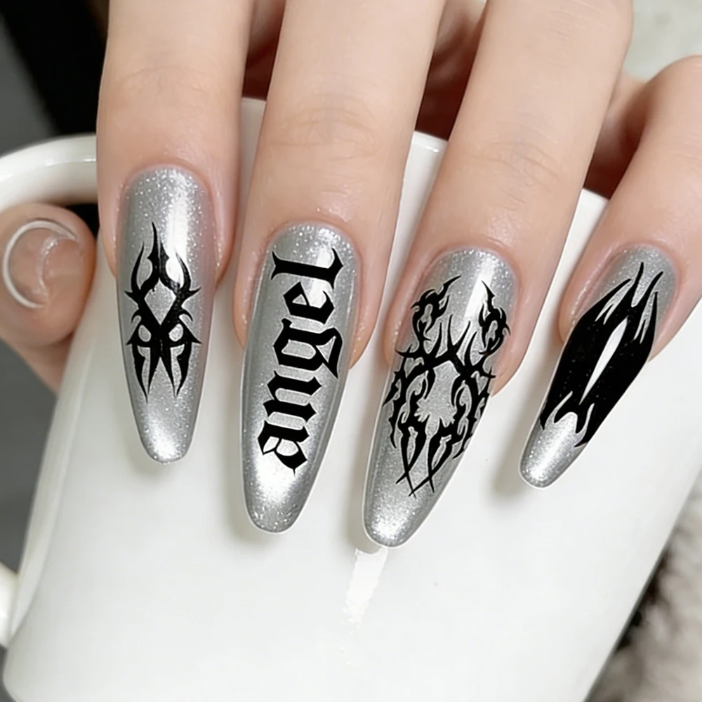 ネイルスタンピングプレート ゴシックスタイル、ゴシック数字、 - Nail Art Gothic のレビューと価格