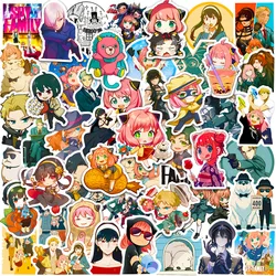 10/30/50pcs Spy× Family Stickers Yor Loid Anya Anime Sticker Aesthetics Laptop Notebook Phone Suitcase Kawaii Girls Decal Toy