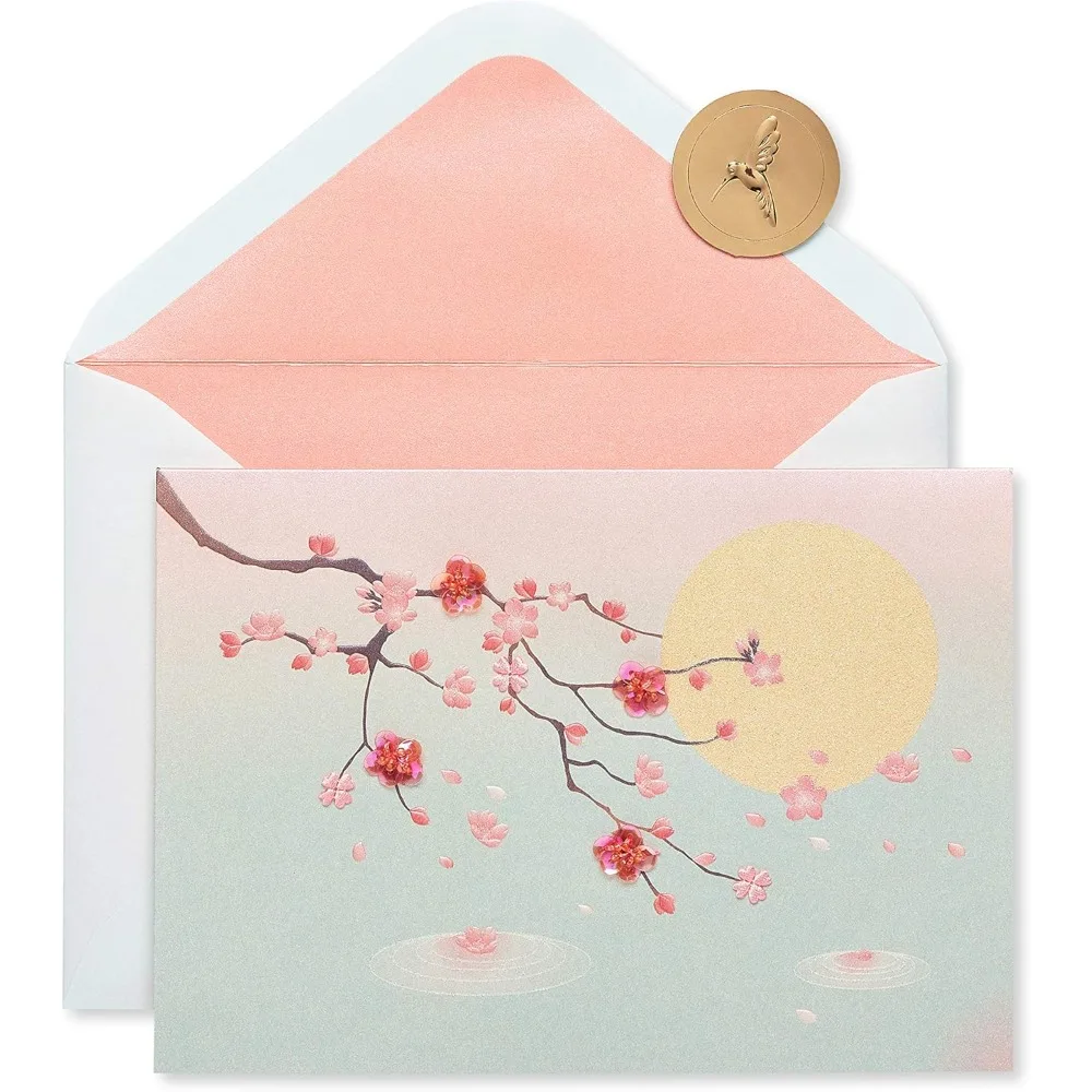 

Papyrus Blank Card (Cherry Blossoms)