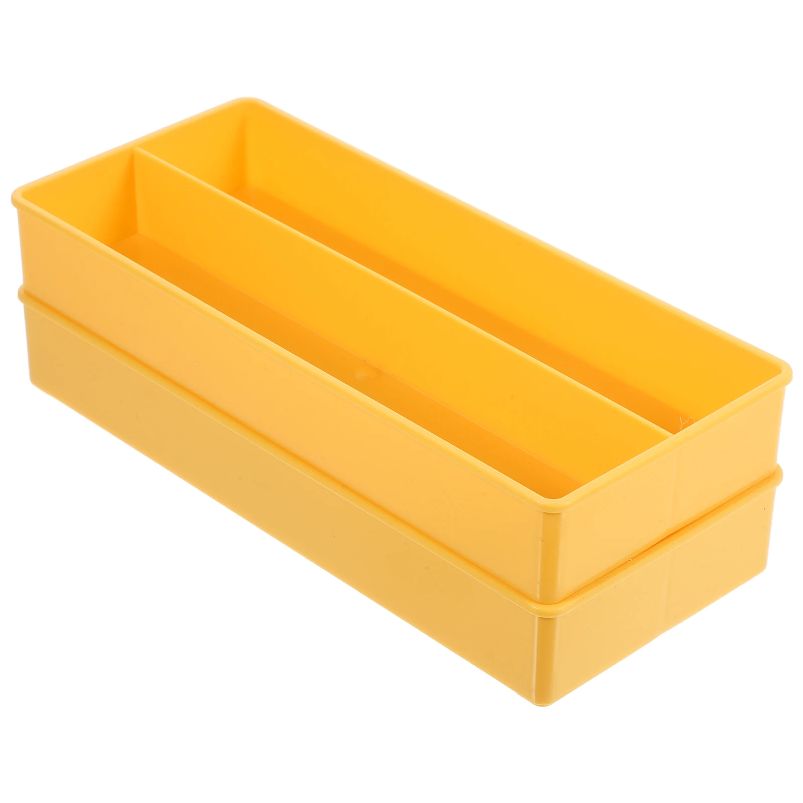 

2Pcs Zero Money Organizer Fine Craftsmanship Grid Collector Practical Storage Case Coin Collecting Case