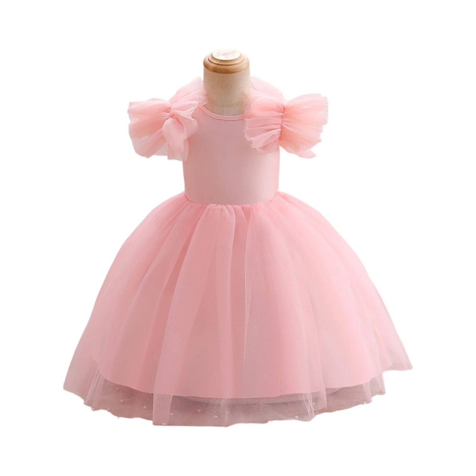 

Teenage Girls Dress Children's Clothing Party Elegant Princess Long Tulle Baby Girls Kids Lace Wedding Ceremony Dresses 2025