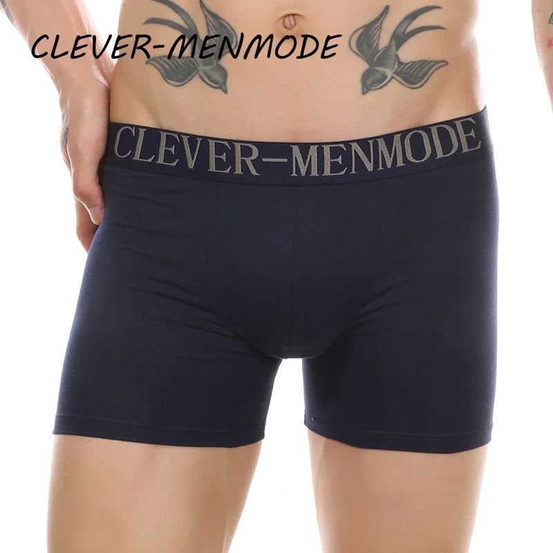 CLEVER-MENMODE Männer sexy Butt Enhancement Boxer abnehmbare Schwamm Pad Hosen Hip Lift u Tasche Body Shaping Dessous Homosexuell Uder pants