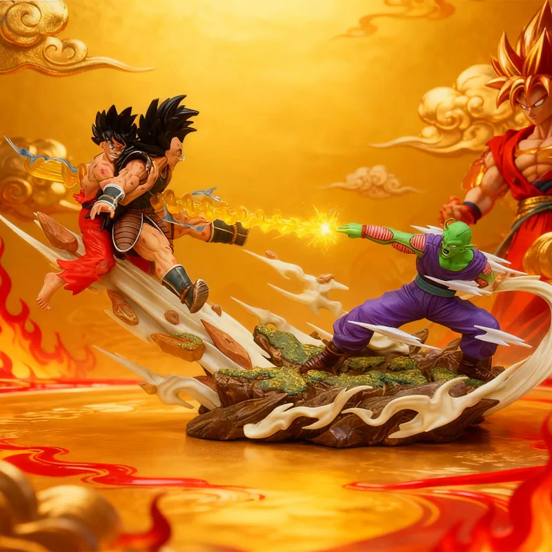 

Dragon Ball аниме фигурка Piccolo VS Son Goku Bardock фигурка Makankosappo статуя украшение стола коллекция подарки на день рождения для детей