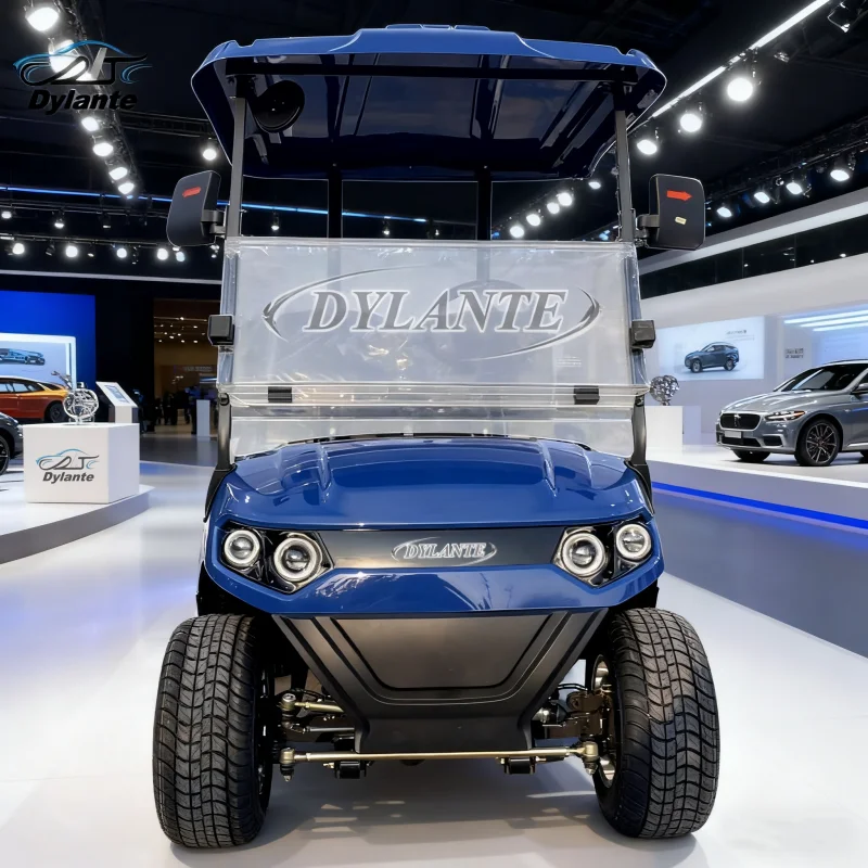 

DLT новейший дизайн, заводская тележка для гольфа с подъемом, уличная легальная охотничья 2-местная внедорожная электрическая тележка для гольфа с литиевой батареей