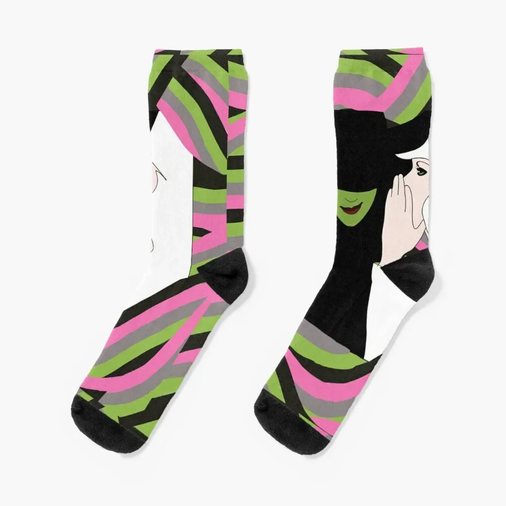 

Wicked Album Cover Socks Stockings Sports compression Socks Ladies Men's