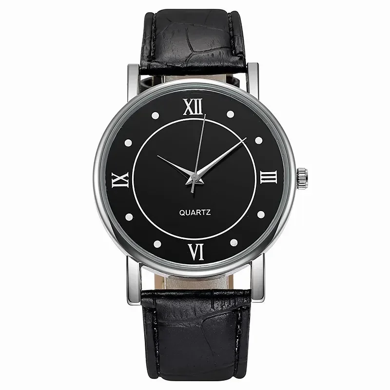 Reloj de cuarzo informal Simple Para Hombre, reloj de negocios Para Hombre, Relojes de pulsera con correa de cuero de lujo 2024 Para Hombre, Relojes Para Hombre