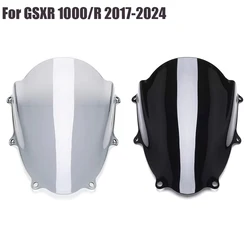 For Suzuki GSXR 1000 1000R Windshield Windscreen Wind Deflector GSXR1000R GSXR1000 2017 2018 2019 2020 2021 2022 2023 2024