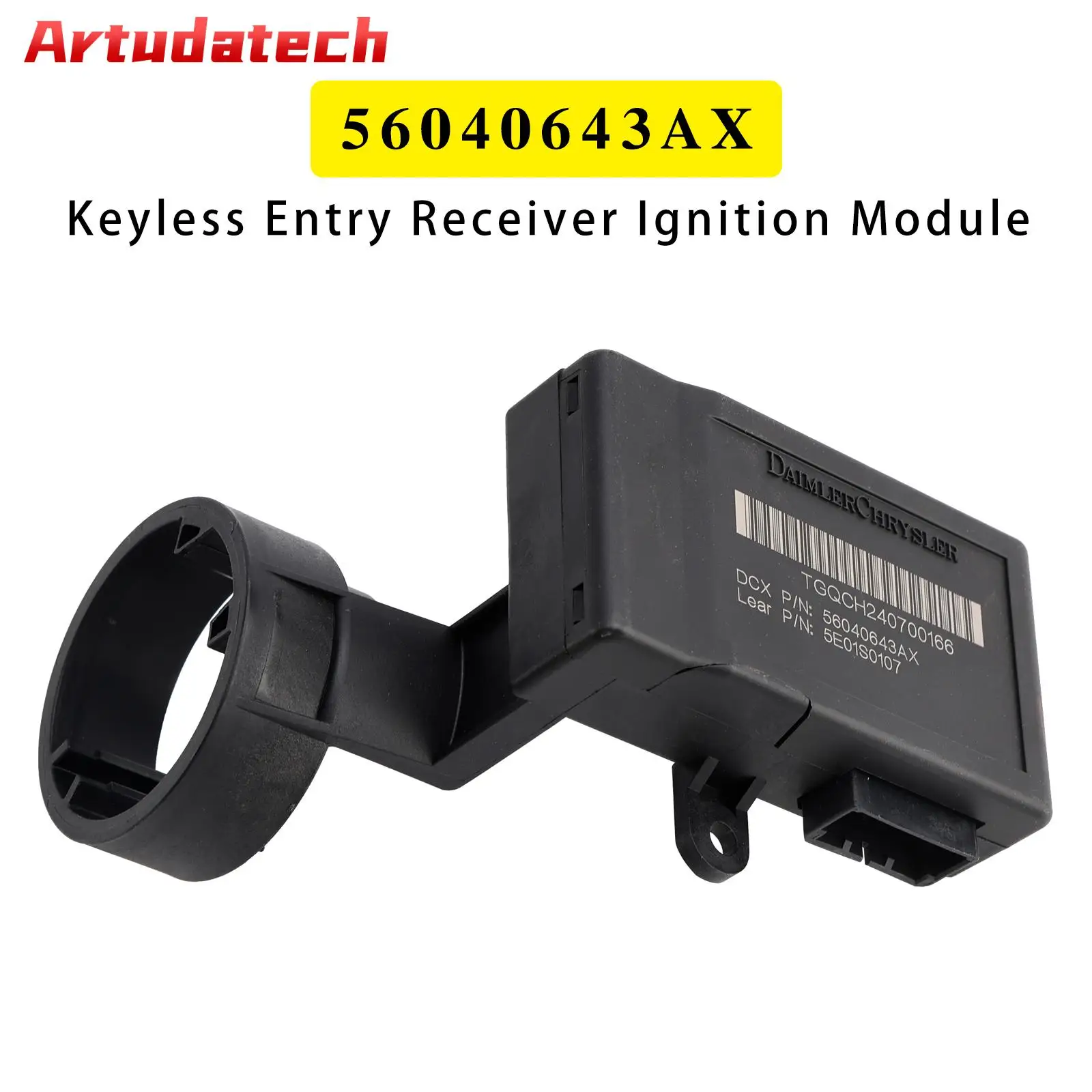 Artudatech Keyless Entry Receiver Ignition Module 56040643AX for Chrysler 300 2006-2007