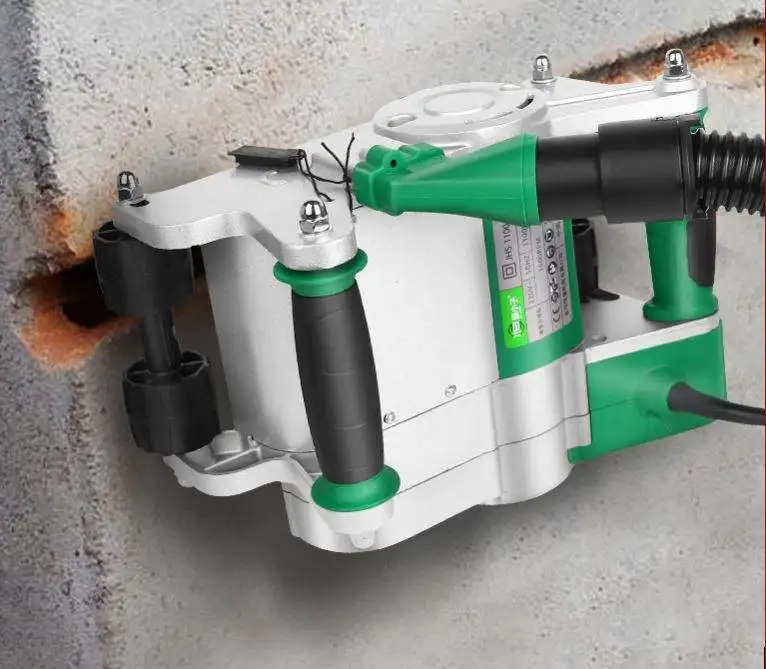 Dust Free Electric Wall Chaser Powerful Wall Groove Cutting Saw Machine Floor Brick Wall Electric Cutter