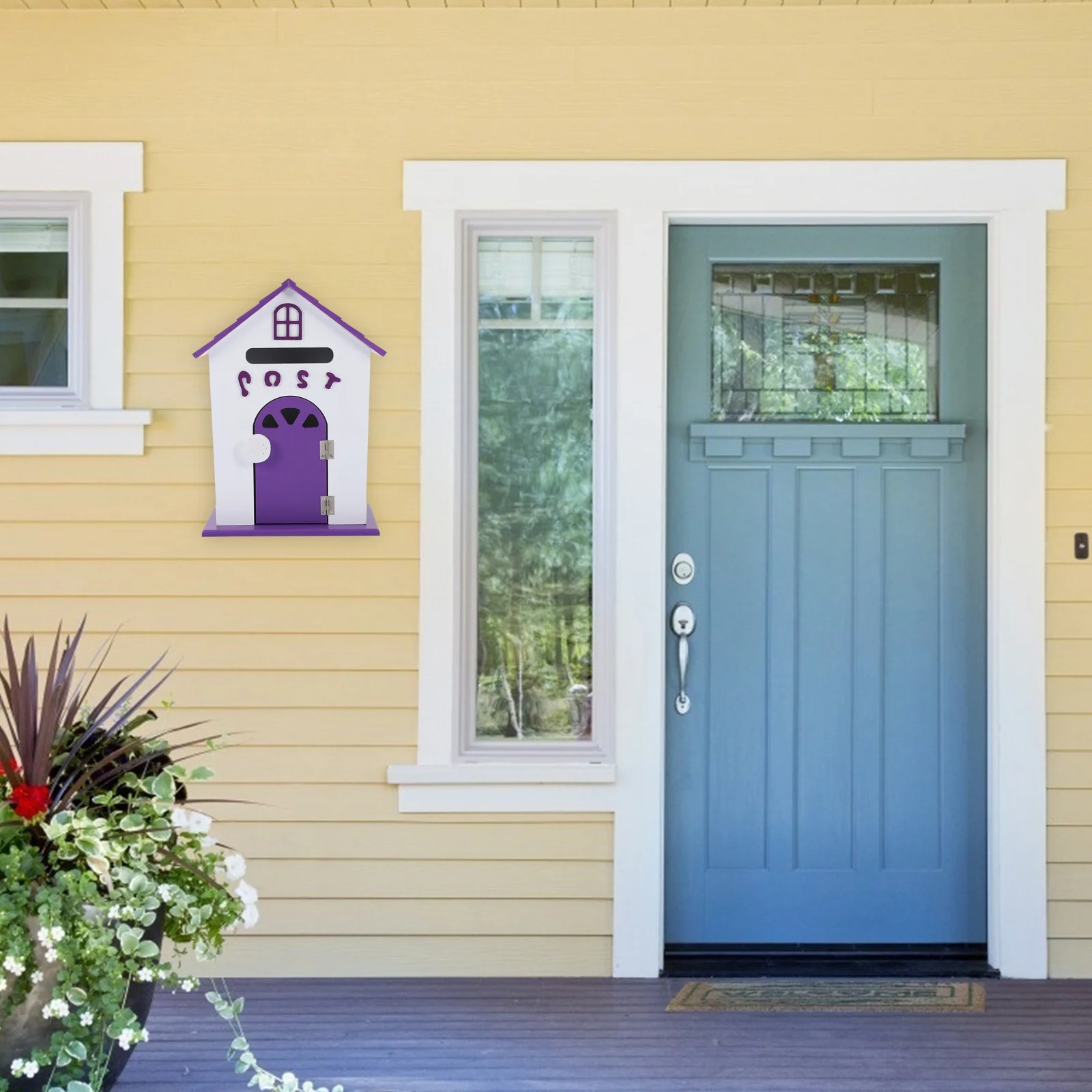 1pc Wall Mount Suggestion Box For School Home Hospital Use Durable Mail Storage Organizer Complaint Letter Box