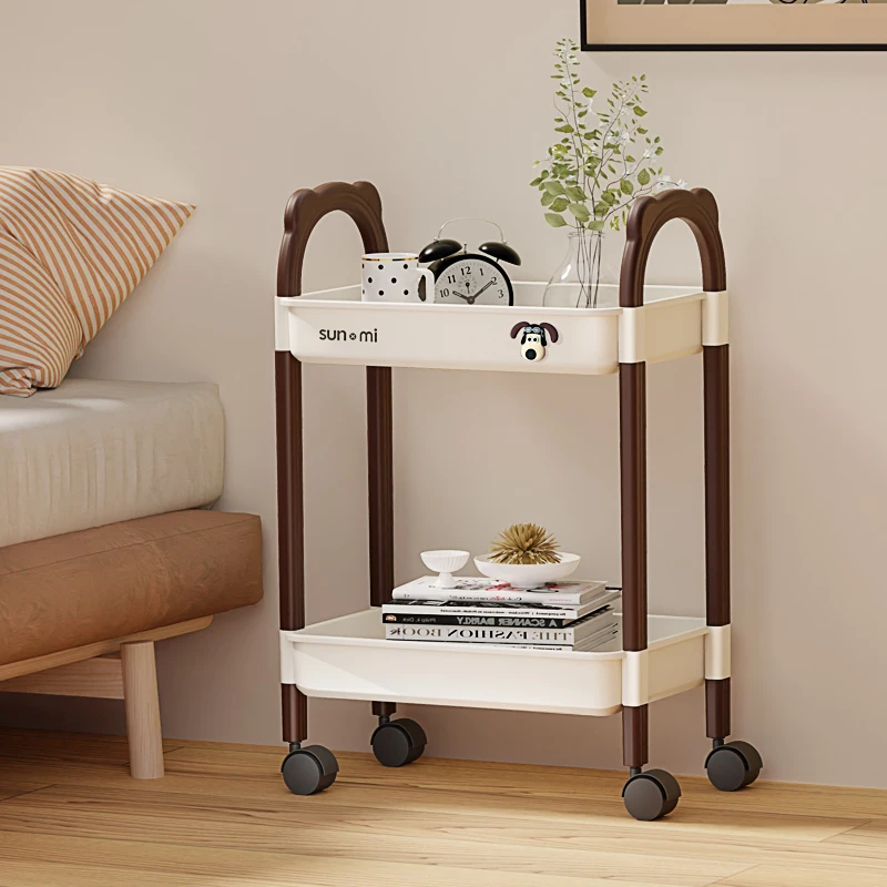 

Wine Salon Utility Cart Food Portable Shopping Dessert Serving Cart Rolling Organizer Carellino Con Rotelle Kitchen Furniture