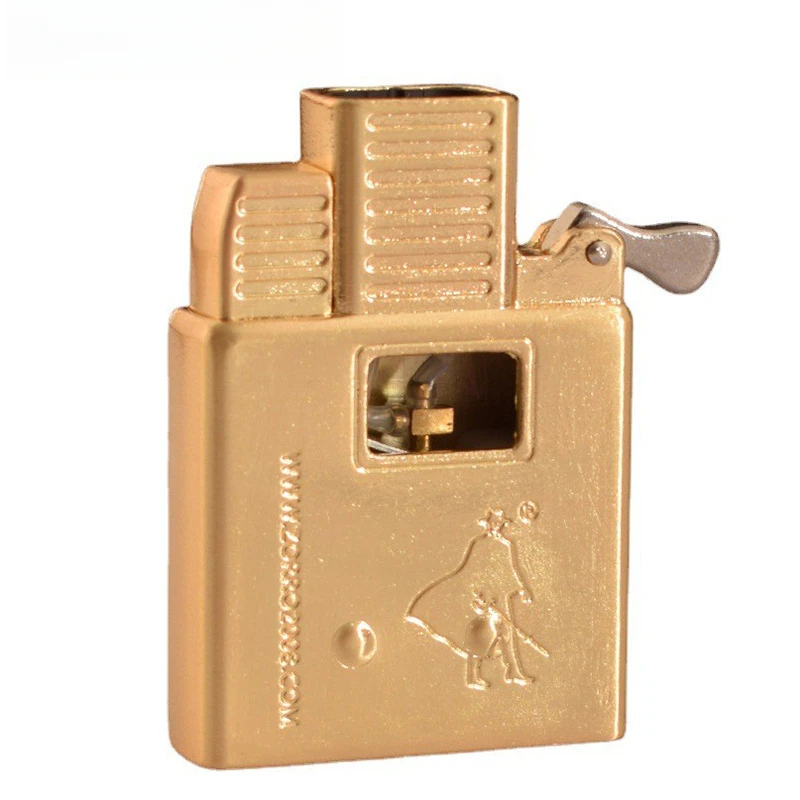 جديد ZORRO المزدوج النار الشعلة إدراج أخف يندبروف الغاز جت الصوان النفط أخف نفخ البيوتان بطانة لتقوم بها بنفسك أداة #6