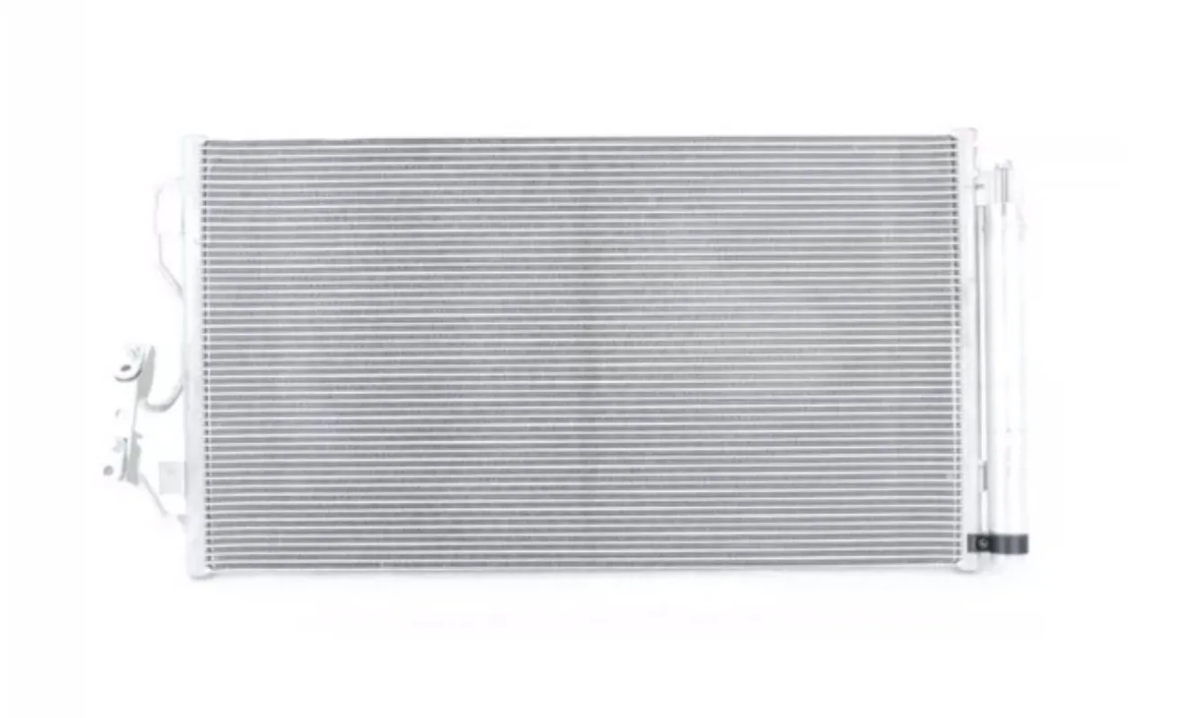 Condenser, air conditioner, radiator, intercooler assembly, cooling network