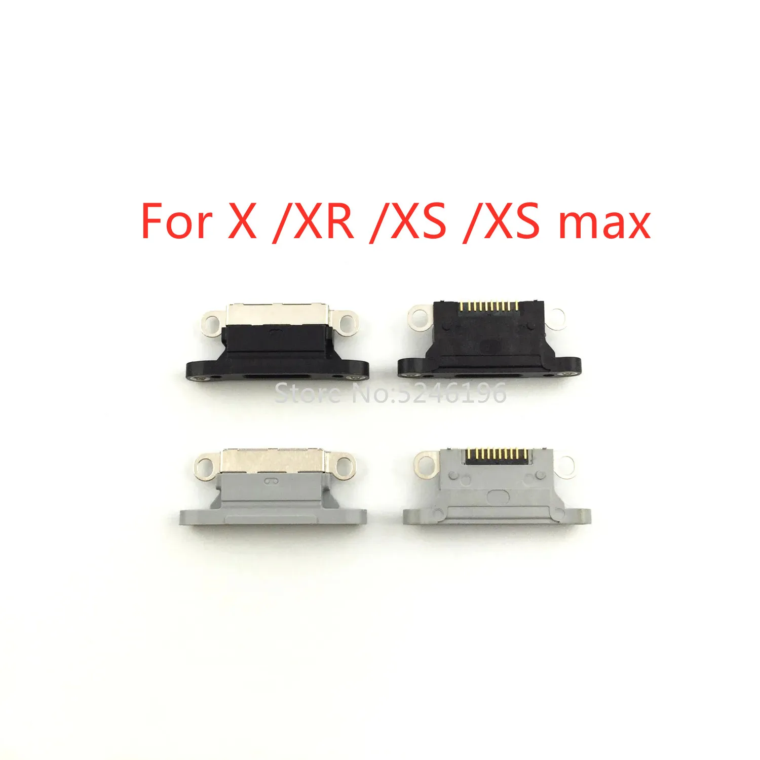 1pcs Mini USB Jack Charging Port Connector For iPhone X iPhone XR iPhone XS For iPhone XS max Replace Part