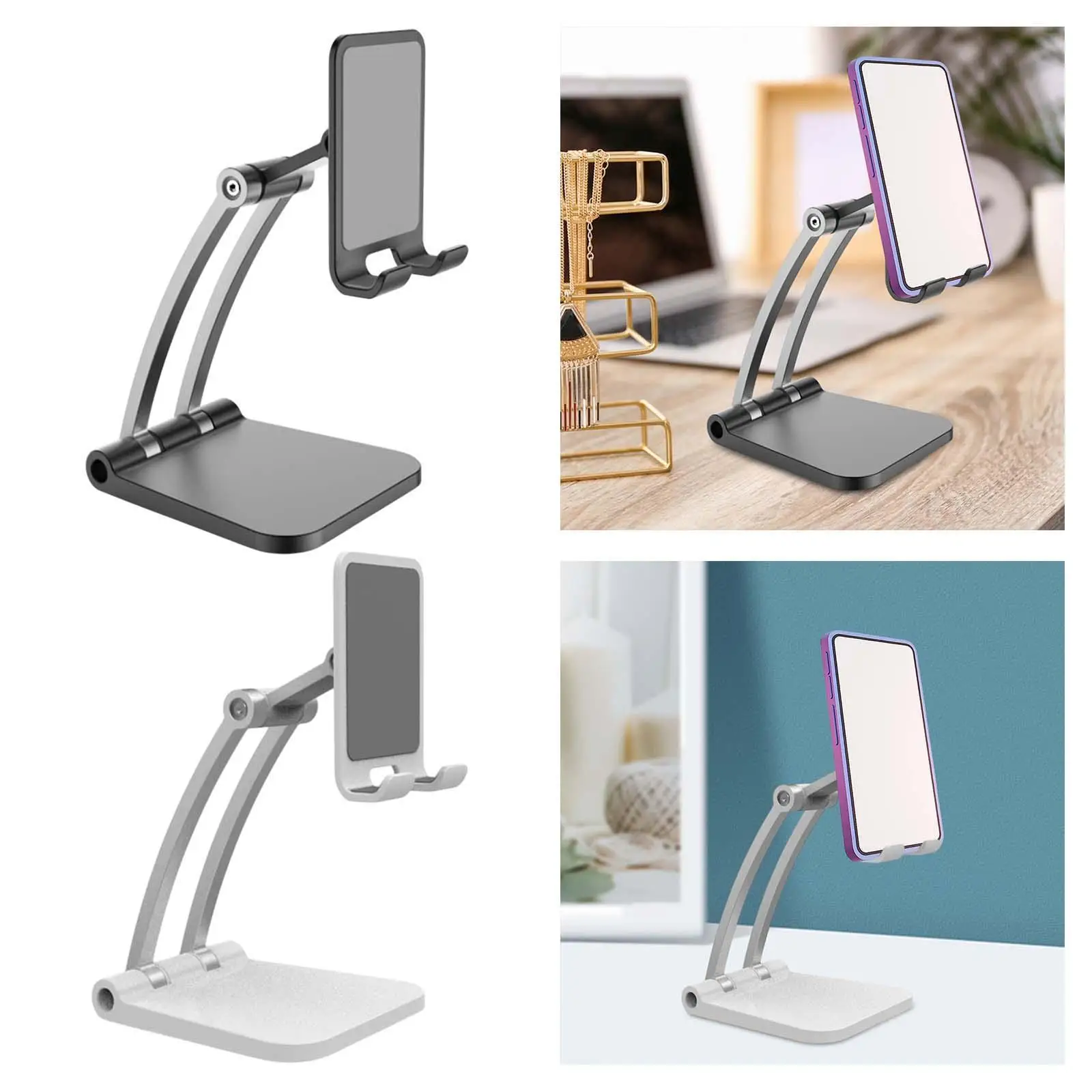 

Phone Tablet Holder Ergonomic Cellphone Cradle for Tablet Travel Cellphone