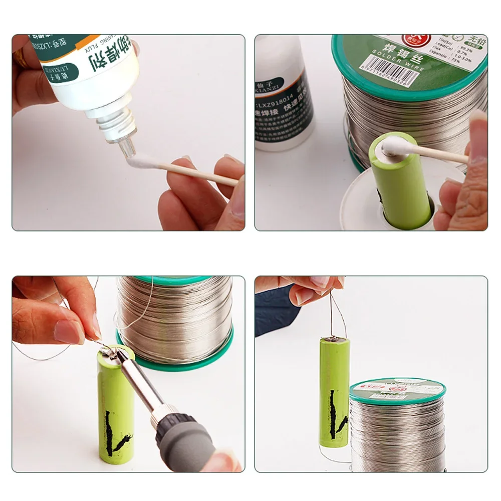 Multifunctional Liquid Flux Soldering 50ml Environmental Metal Welding Tool Repair Flux Solder for Stainless Steel/Copper/Iron