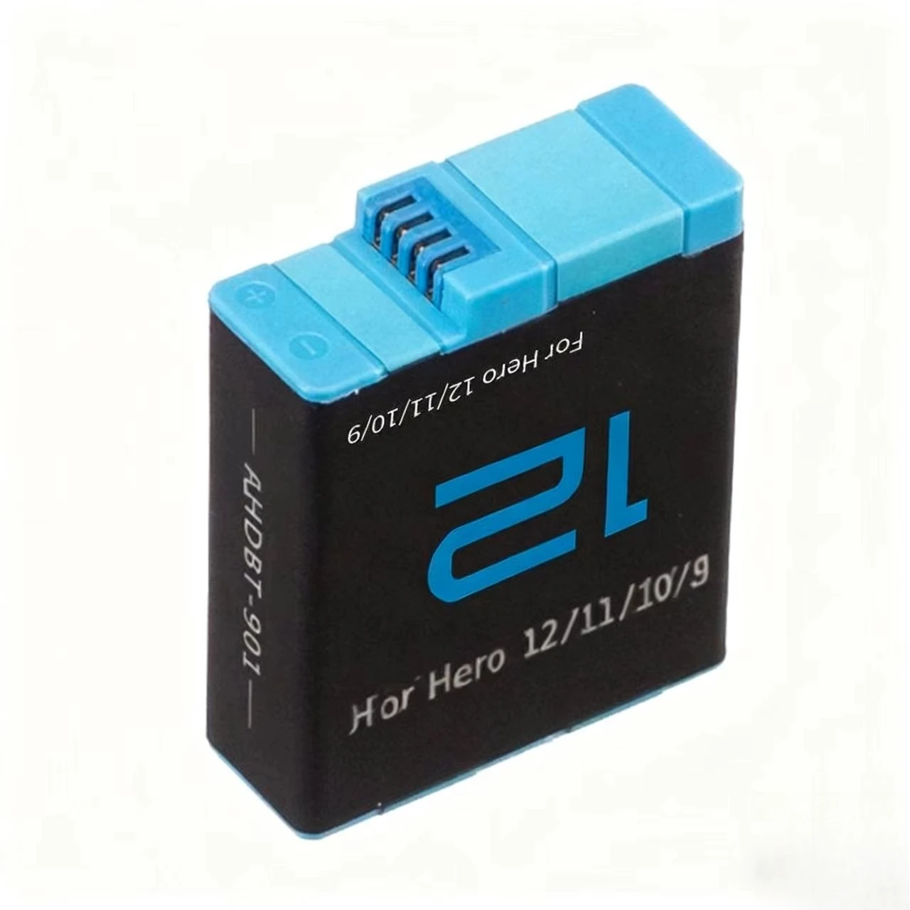 แบตเตอรี่ 1800mAh AHDBT-901 เหมาะสำหรับกล้อง GoPro Hero12/11/10/9 รองรับการถอดรหัสเต็มรูปแบบสำหรับกล้องแอคชั่นแบบพาโนรามา
